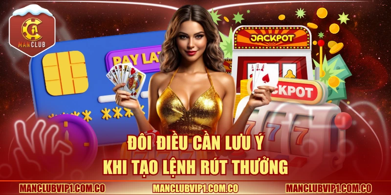Đôi điều cần lưu ý khi tạo lệnh rút thưởng